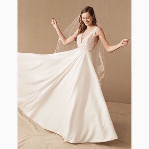 Anthropologie x BHLDN Jenny Yoo Portland Gown